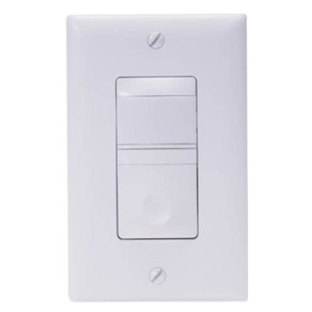 AC SWITCH SENSOR 3-WIRES WHT WITH NIGHT LIGHT