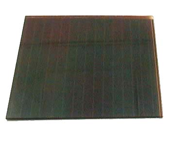 SOLAR PANEL 6V 20MA 6X6IN GLASS UNMOUNTED