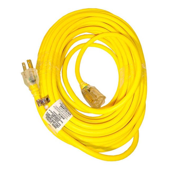 EXTENSION CORD 3/16 100FT SJTW YELLOW