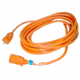 EXTENSION CORD 3/16 32.8FT ORG SJTW