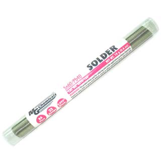 SOLDER WIRE 60/40 REGULAR 18G.. 22AWG 0.032IN RA CORE