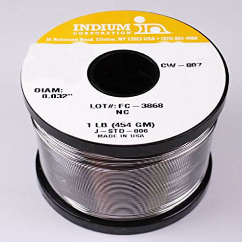 SOLDER WIRE LEAD FREE .032IN 1LB NO CLEAN ALLOY SN995