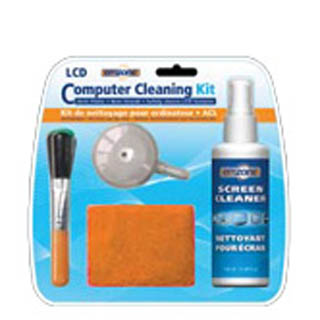 LCD AND COMPUTER CLEANING KIT 125ML MICROFIBRE CLOTH