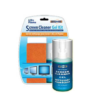 LCD AND PLASMA CLEANER GEL KIT 200ML MICROFIBRE CLOTH
