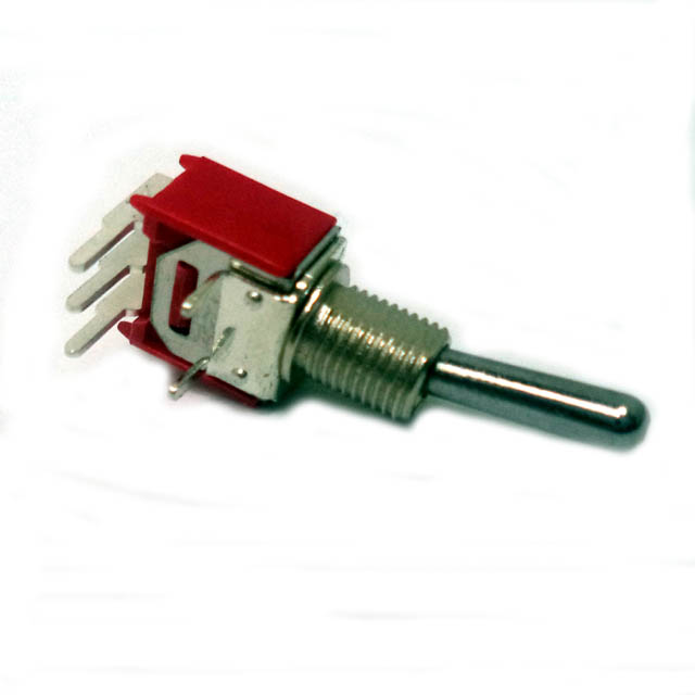 TOGGLE SWITCH 1P2T 3A ON-NONE-ON 1.5A@250VAC THR PCRA 5MM HOLE