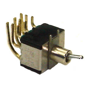 TOGGLE SWITCH 3P2T 6A ON-NONE-ON 125VAC UNTH PCRA 6MM HOLE