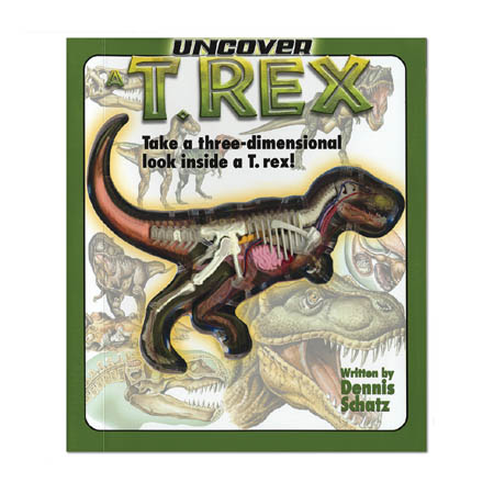 UNCOVER A T-REX BOOK WITH MODEL ELEMENTS