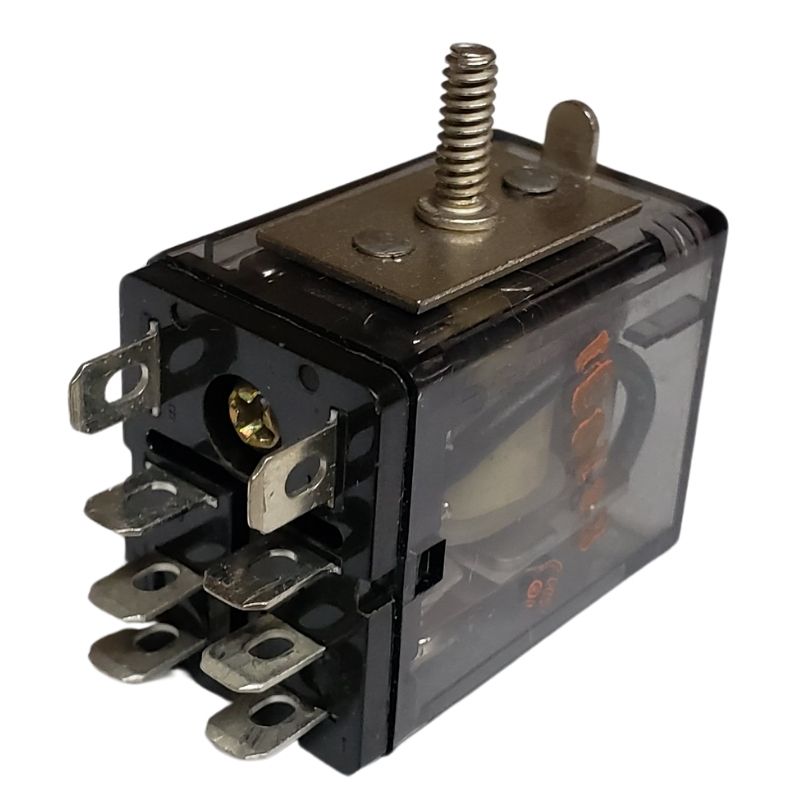 RELAY DC 24V 2P2T 13A 8P QC BRKT 