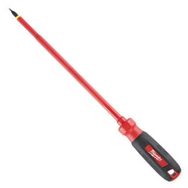 SCREWDRIVER SLOT 3/16X8IN 1000V INSULATED CABINET STYLE.