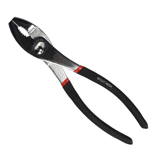 PLIERS SLIP JOINT 10IN CARBON STEEL CHROME PLATED
