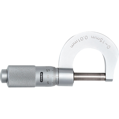 MICROMETER 0-15MM METAL WITH CASE