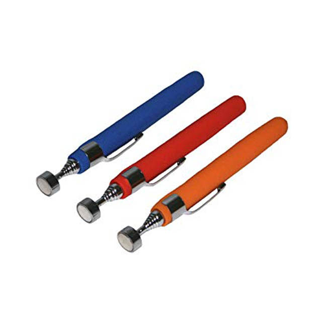 PICK-UP TOOL MAGNETIC TELESCOPIC 5IN TO 25IN ASSORTED COLOR