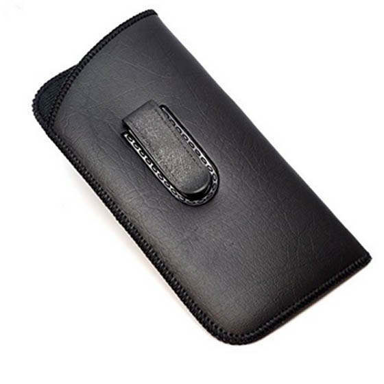 EYEWEAR POUCH WITH CLIP SOFT CASE