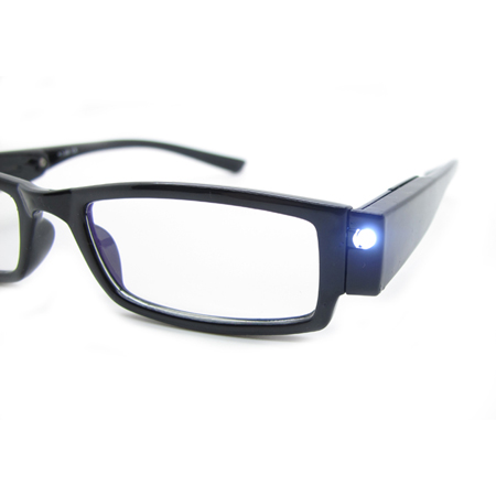 READING GLASSES WITH LED LIGHT ASSORTED STRENGTHS & COLORS