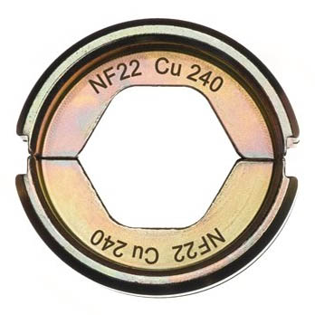 CRIMPING DIE NF22 CU 240 FOR COPPER COMPRESSION CABLE LUGS