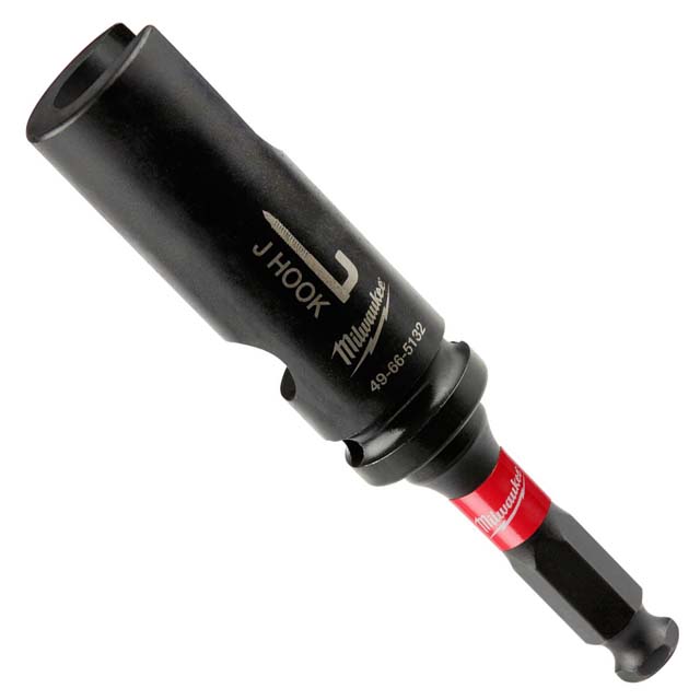 J-HOOK SOCKET WITH IMPACT ADAPTER 1/2IN SQ DRIVE