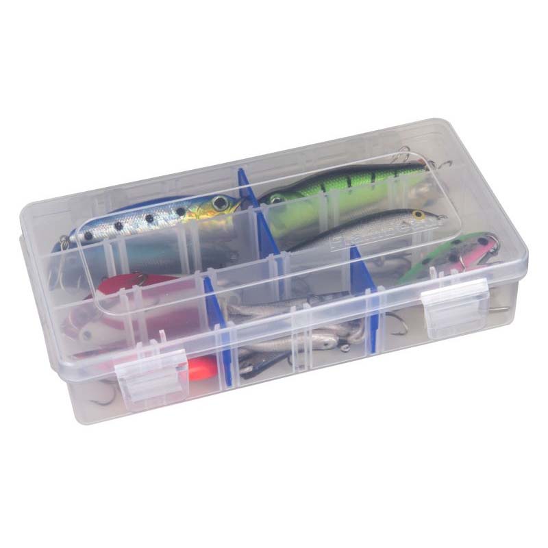 COMPONENT BOX 7X4X1.5IN CLEAR 18 COMPARTMENTS
