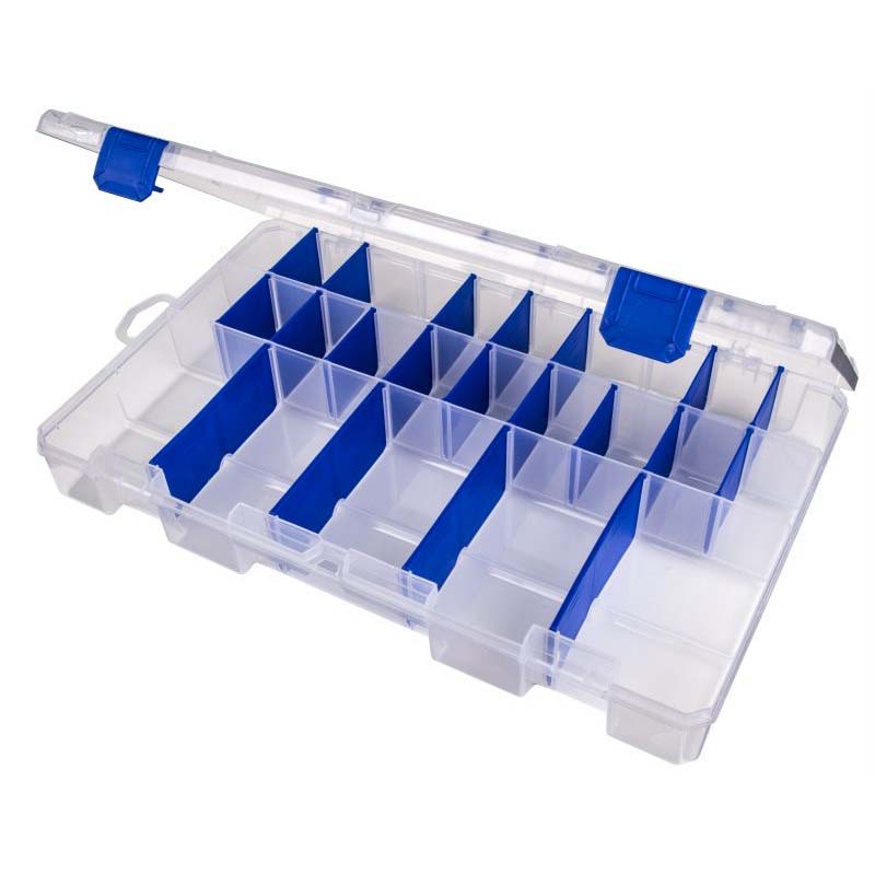 COMPONENT BOX 14.75X9.125X2IN CLEAR 25 COMPARTMENTS