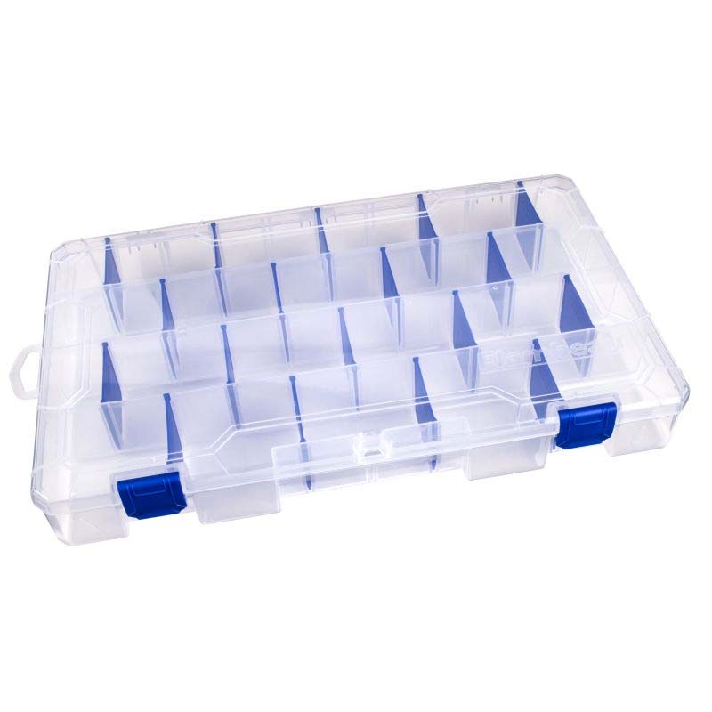 COMPONENT BOX 14.25X9.125X2IN CLEAR 36 COMPARTMENTS