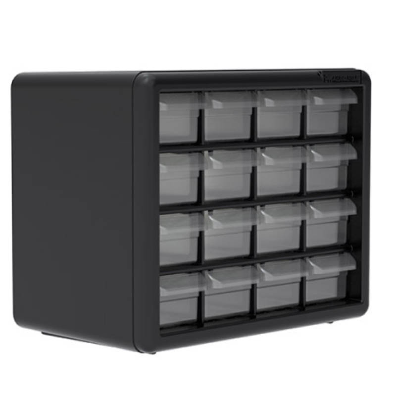 STORAGE CABINET 16 DRAWERS PLAST 10.56X8.5X6.37INCH