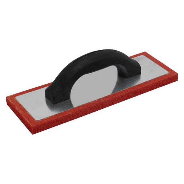 GROUTING FLOAT RECT 9.5X4IN RED RUBBER