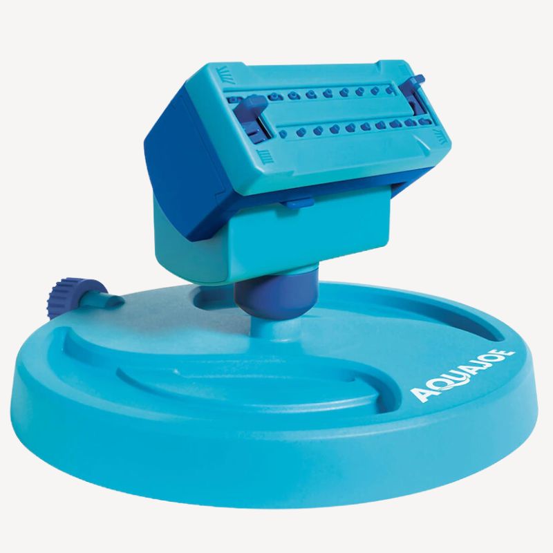 SPRINKLER OSCILLATING ON SLED BASE  BLUE