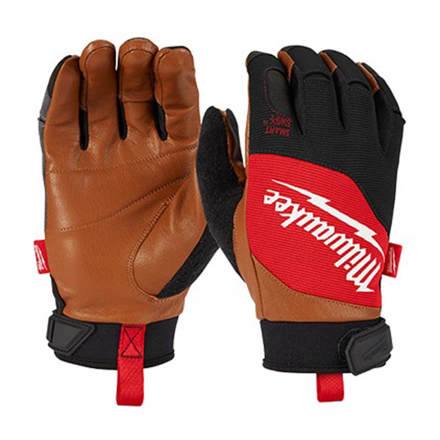 GLOVES LEATHER LARGE SOFT TOP GRAIN DURABLE PALM LIGHTWEIGHT