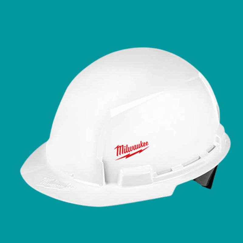 HEAD PROTECTOR-HELMET WHT TYPE 1 CLASS E FRONT with strap