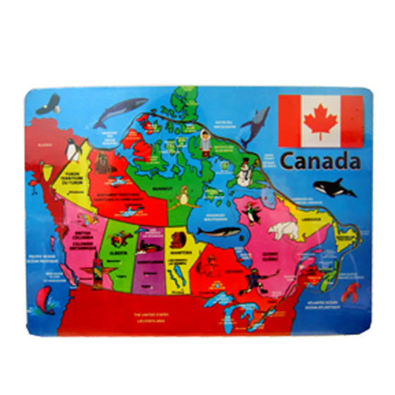 CANADA MAP PUZZLE 
