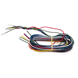 WIRE STRANDED 22AWG 5FT 7COLORS  PCS/PKG
