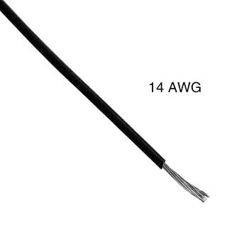 WIRE AUTOMOTIVE 14AWG 15FT BLACK 