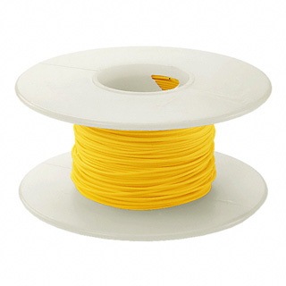 WW WIRE 30AWG SOLID 50FT YELLOW 