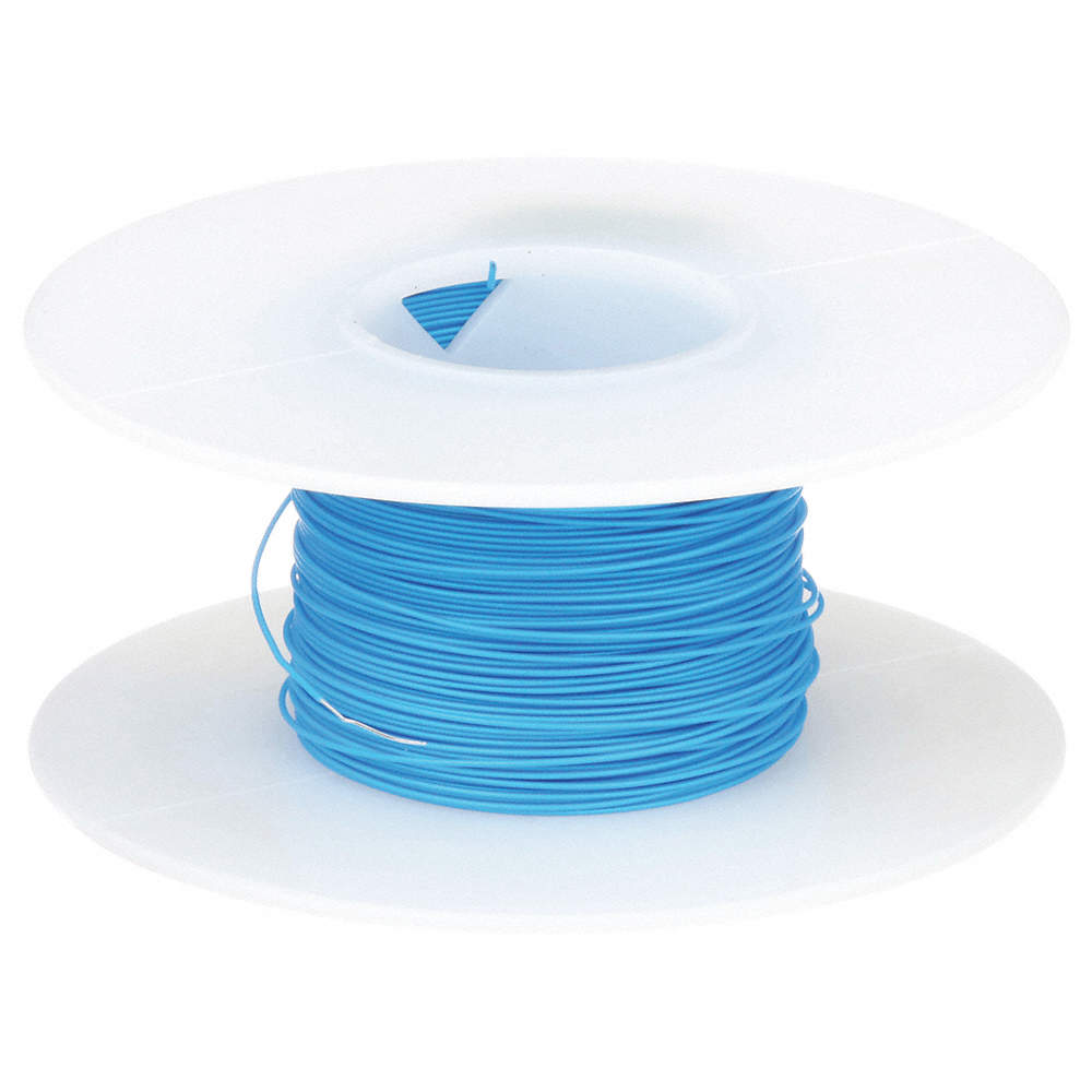 WW WIRE 30AWG SOLID 100FT BLUE 