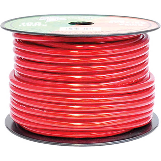 POWER CABLE 4AWG RED 100FT 
