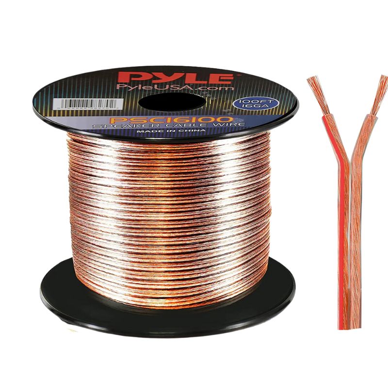 SPEAKER WIRE AWG 16 STD 100FT 