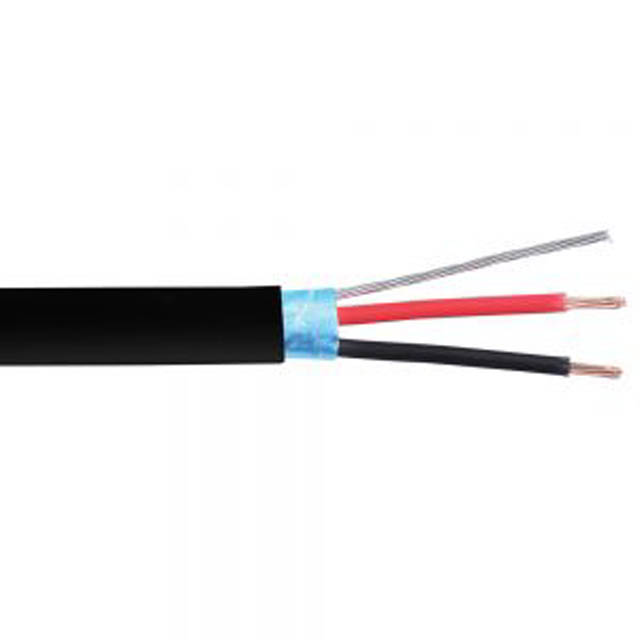 CABLE 2C 18AWG STR SHLD 1000FT BLACK CMR 300V CONTROL CABLE