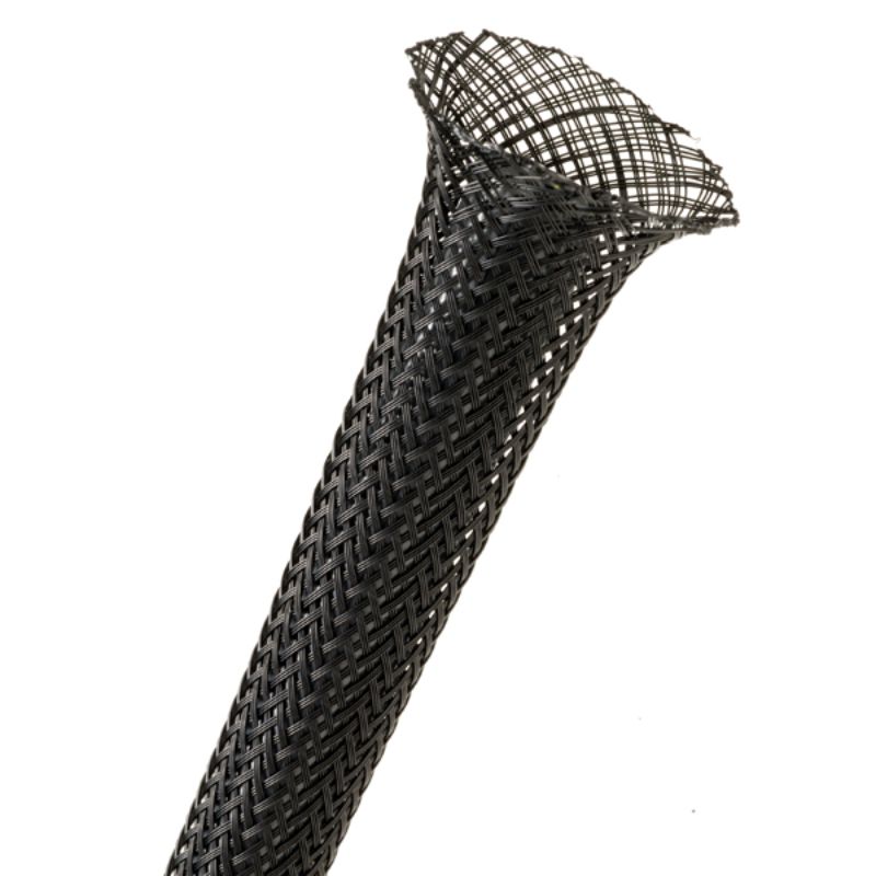 EXPANDABLE SLEEVE 1/8IN BLK 225 FEET CUT & ABRASION RESISTANT