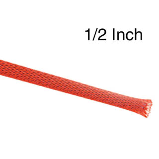 EXPANDABLE SLEEVE 1/2IN RED 7FT POLYETHLENE
