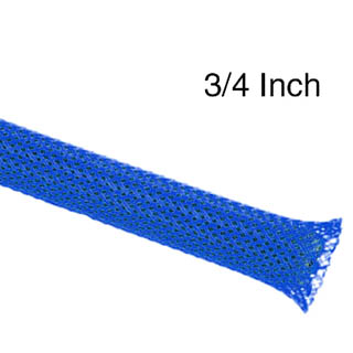 EXPANDABLE SLEEVE 3/4IN BLU 5FT NEON BLUE