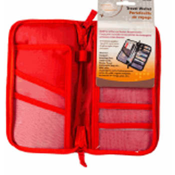 TRAVEL WALLET BUILT FOR AIRLINE BORDER DOCUMENTS ASSORTED COLORS