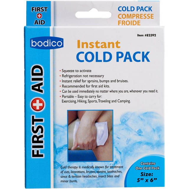 INSTANT COLD PACK 5X6 INCH 