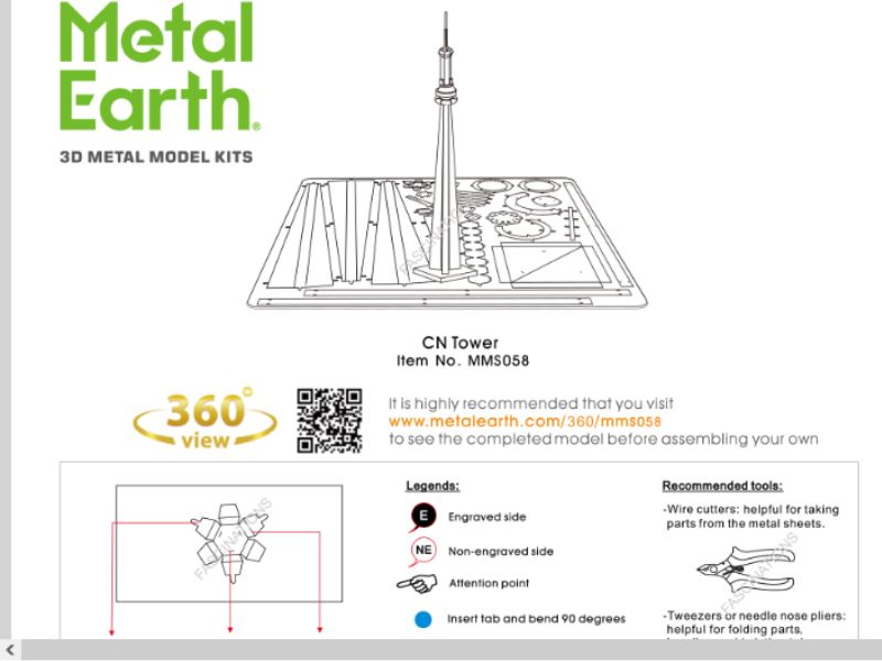 METAL EARTH 3289