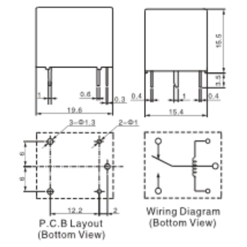 RELAY DC 5V 5401