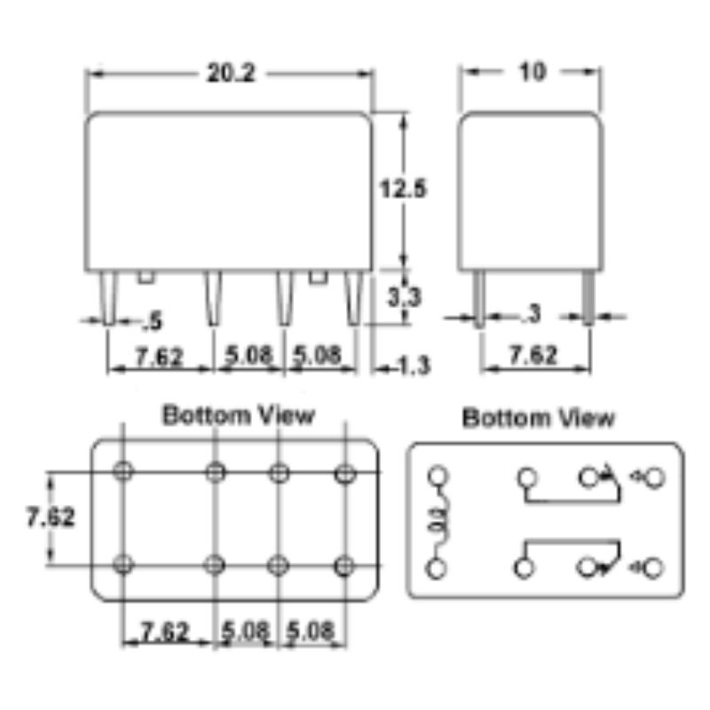 RELAY DC 12V 5413