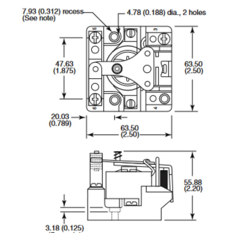 RELAY DC 12V 5478