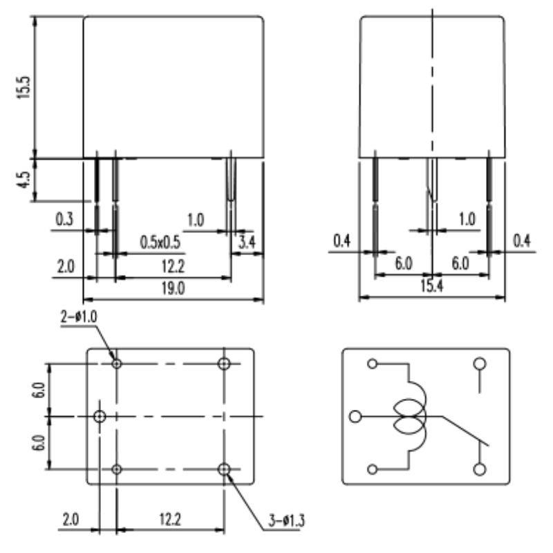 RELAY DC 12V 5483