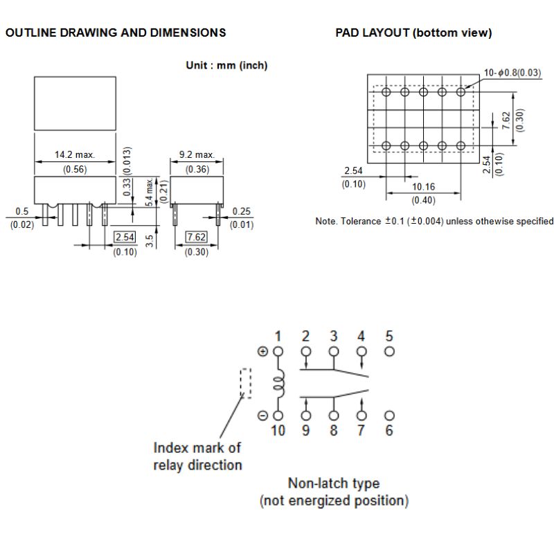 RELAY DC 12V 5517