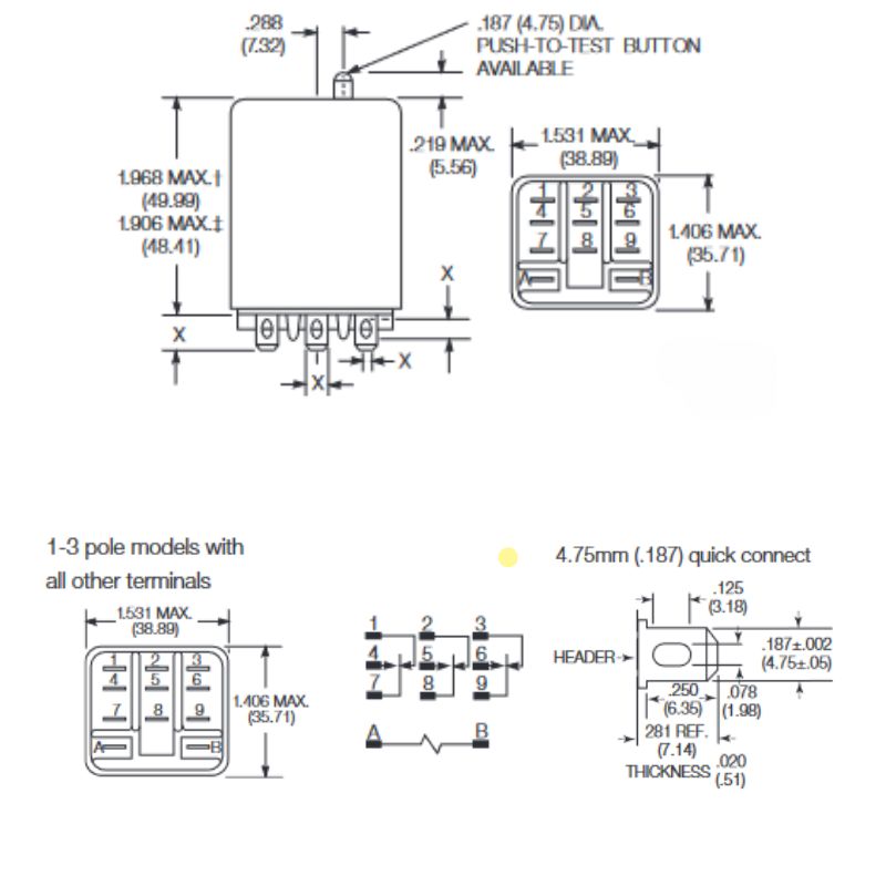 RELAY DC 12V 5539