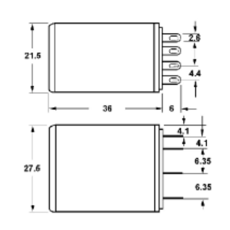 RELAY DC 12V 5542