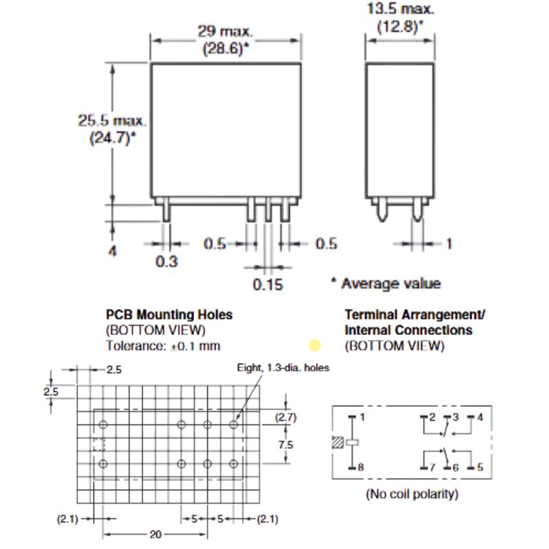 RELAY DC LATCHING 24V 5550